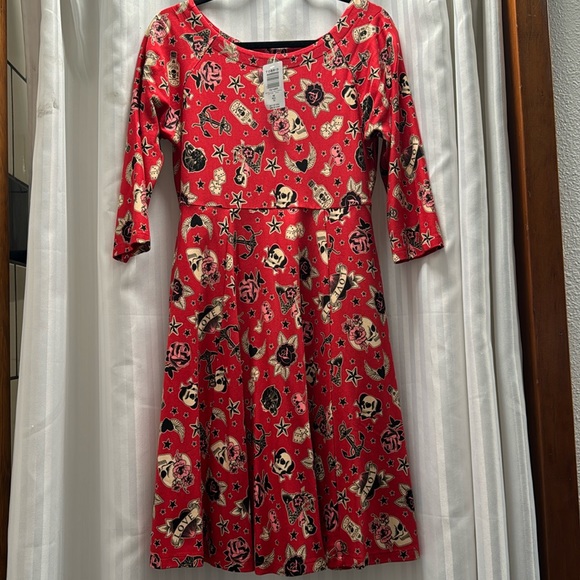 torrid Dresses & Skirts - Torrid  size 10 Tattoo print dress